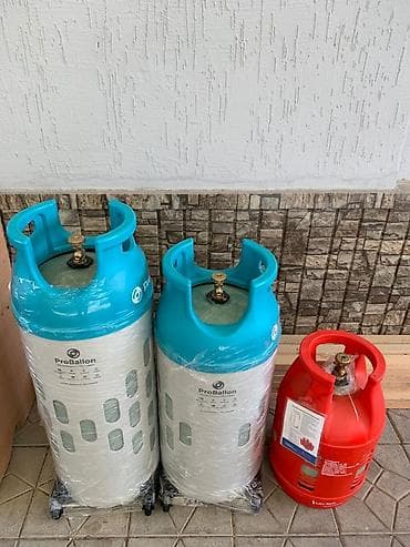 Все для дома и сада: Композитный газовый баллон, Другой бренд, Наполнение: Пропан — 1