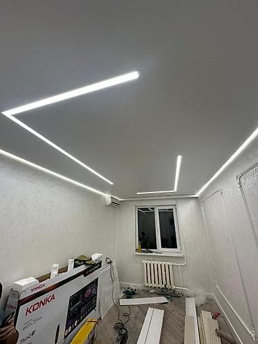 ts group: Натяжной потолок Матовое Монтаж — 3