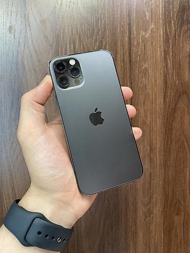 11 про каракол: IPhone 12 Pro, Б/у, 256 ГБ, Графит, Защитное стекло, Чехол, 100 % — 1