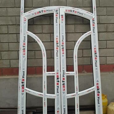 пластик терезе ош: Буюртмага пластик терезе, Терезе түрү: Витраждык, Мансард, Панорамалык, Акысыз орнотуу, Бөлүп төлөө жок — 14