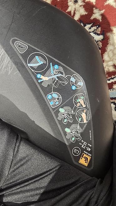 кресло maxi cosi cabriofix: Автокресло, цвет - Черный — 4