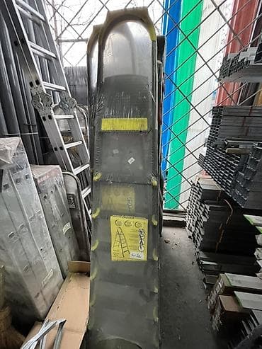 Алюминиевая универсальная лестница-трансформер - Материал: алюминий -