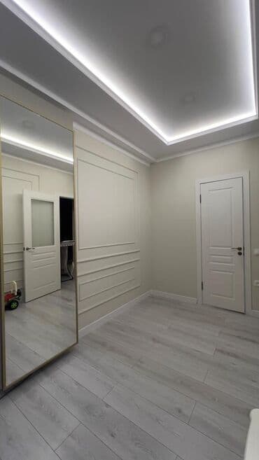 купить квартиру в строящемся доме в бишкеке: 2 комнаты, 50 м², Элитка, 4 этаж, Дизайнерский ремонт — 2