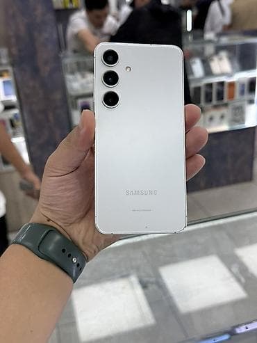 Техника и электроника: Samsung Galaxy S24, Б/у, 128 ГБ, цвет - Белый, 1 SIM, 2 SIM, eSIM — 8