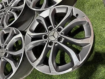 tt: Литые Диски R 17 Mercedes-Benz, Комплект, отверстий - 5, Б/у — 6