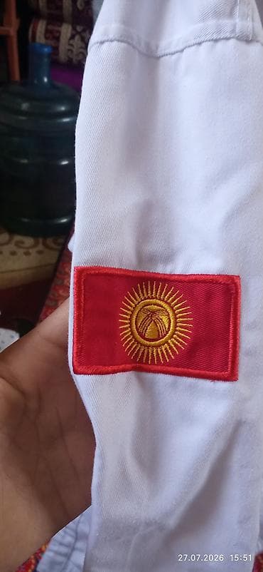 Кимоно (добок) для тхэквондо GTF - Формат: белый добок с традиционным — 2