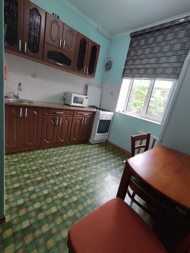 долгосрочная аренда квартира бишкек кызыл аскер: 1 комната, Собственник, Без подселения, С мебелью полностью — 5