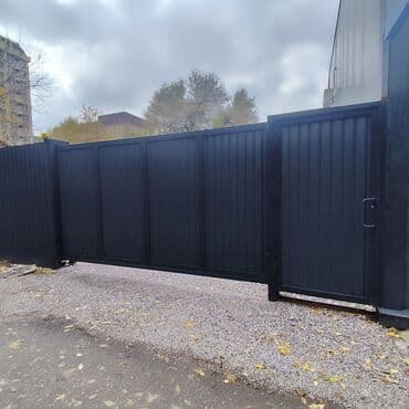 ворота рольставни: ВОРОТА | ДАРБАЗА Все виды автоматических ворот! Откатные ворота — 7