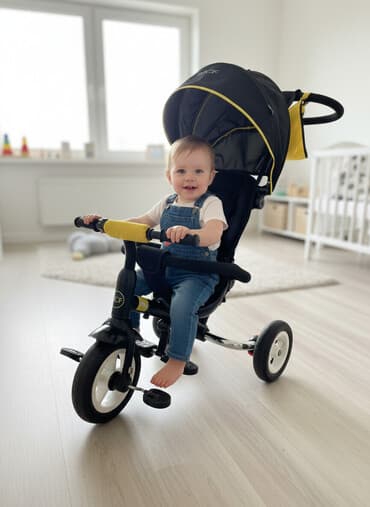 дождевик для велосипеда: Детский велосипед, 3-колесный, 3 - 4 года — 1