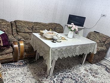 Комплект мягкой мебели, цвет - Коричневый — 3