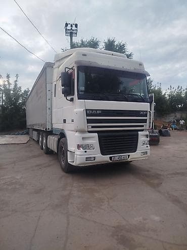 Тягач, DAF, 2006 г., Тентованный at lalafo.kg Тягач, DAF, 2006 г., Тентованный