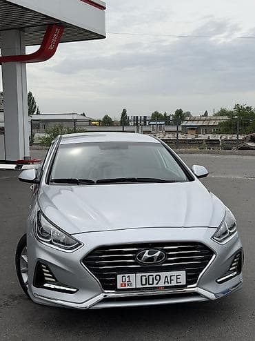 за неделю: Hyundai Sonata: 2019 г., 2 л, Автомат, Газ, Седан — 1