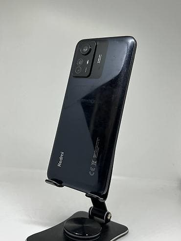 Техника и электроника: Redmi, Redmi Note 12S, Б/у, 256 ГБ, цвет - Черный, 2 SIM — 2