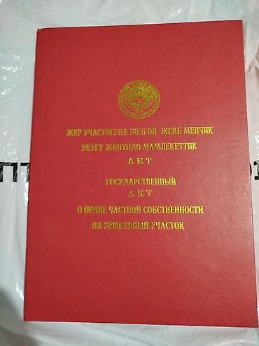 Жер тилкелери: 4 соток, Курулуш, Кызыл китеп — 1