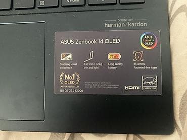 черно белый лазерный принтер: ASUS Zenbook 14 OLED (ASUS Lumina OLED) - Экран: 14", OLED — 2