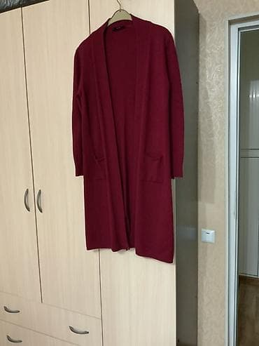 женские кардиган: Кардиган, Трикотаж, Средняя модель, Осень-весна, Вязаная модель — 10