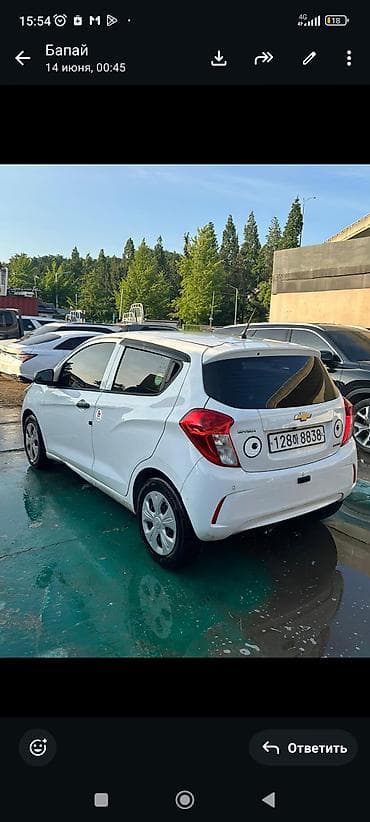 мереке авто сливы: Chevrolet Spark: 2020 г., 0.1 л, Автомат, Бензин — 5