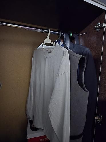 спальный шкаф купе: Шифоньер, шкаф для одежды, Прямой, ЛДСП — 4