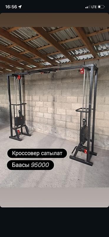 Силовой тренажер, Тренажер-кроссовер, Для пресса, Для шеи, Для груди, Самовывоз