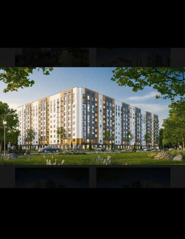 2 комнаты, 74 м², Элитка, 5 этаж, ПСО (под самоотделку)