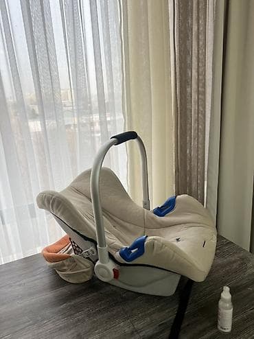 Автокресло, цвет - Бежевый, Б/у