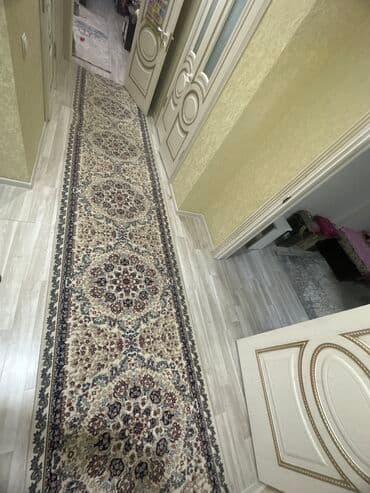 паласы новые: Ковровая дорожка Б/у, 100 см * 1 пог. м, Шелк — 2