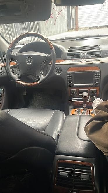 Продажа авто: Mercedes-Benz S-Class: 2002 г., 5 л, Автомат, Бензин, Седан — 4