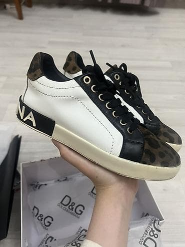 туфли классика: Кроссовки, 39, Dolce & Gabbana, Б/у, цвет - Белый, Самовывоз, Платная доставка — 4