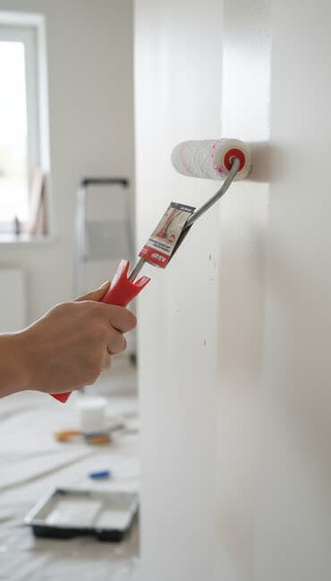 Мини-валик АКОР в сборе - Предназначение: для работ с водными ЛКМ