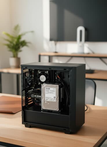 Мониторы: Накопитель, Б/у, Toshiba, HDD, 1 ТБ, 3.5", Для ПК — 1