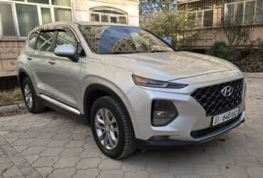 машины на заказ из кореи: Hyundai Santa Fe: 2018 г., 2.4 л, Автомат, Бензиновая, Кроссовер — 2