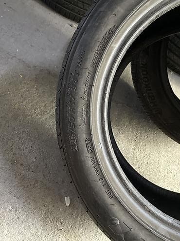 17: Шины 225 / 50 / R 17, Лето, Б/у, 1 шт, Легковые, Корея, Kumho — 2