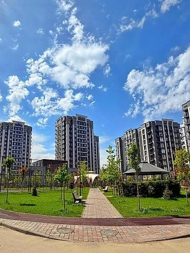 ts group: 2 комнаты, 60 м², Асанбай мкр Элитка, 6 этаж, Дизайнерский ремонт — 3