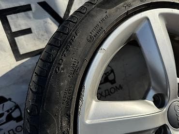 Унаа: Дөңгөлөктөр монтажда 225 / 45 / R 17, Жай, Колдонулган, Комплект, Жеңил унаалар, Куйма, тешиктери - 5 — 9