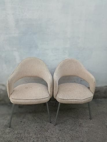 herman miller: Пара мягких стульев с подлокотниками - Количество: 12штуки — 3