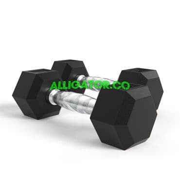 Гантели шестигранник обрезиненные 10+10 кг новые в наличии at lalafo.kg Гантели шестигранник обрезиненные 10+10 кг новые в наличии