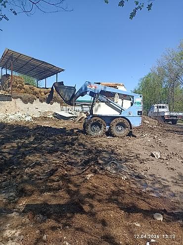 плуг переветыш: Услуги мини‑погрузчика (скид‑стеер) - Маневренный мини‑погрузчик с — 3