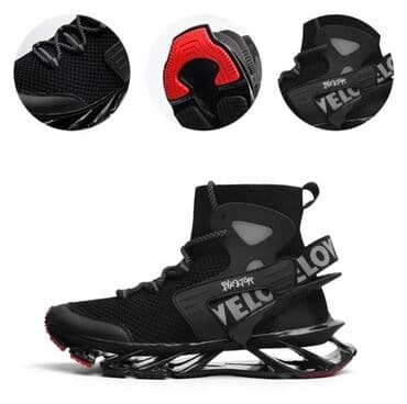 Новые кроссовки, размер 45 (азиатский размер - не большемерка)