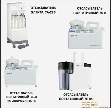 Медицинские отсасыватели Yuwell — линейка устройств для эвакуации — 1