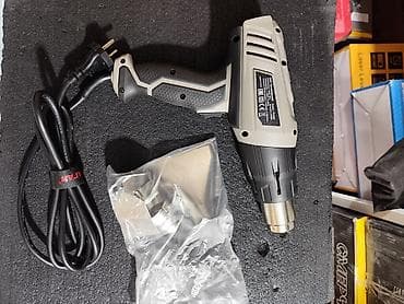 паяльный фен: Строительный фен Ураган (тепловая пушка/фен для горячего воздуха) — 2