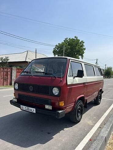 Volkswagen Transporter: 1986 г., 1.6 л, Механика, Дизель, Бус