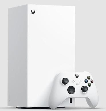 Игровая приставка Xbox Series S (белая) с беспроводным контроллером at lalafo.kg Игровая приставка Xbox Series S (белая) с беспроводным контроллером