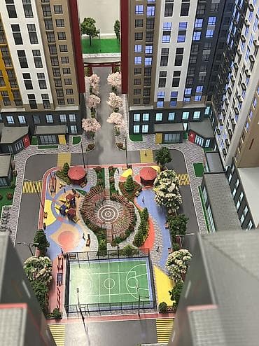 Кыймылсыз мүлк: 3 бөлмө, 87 м², Элитка, 15 кабат, ПСО (өзү оңдоп түзөтүп бүтүү үчүн) — 3