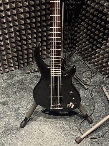 гитаа: Бас‑гитара Epiphone Toby 5‑струнная с кейсом - Корпус: черный — 2