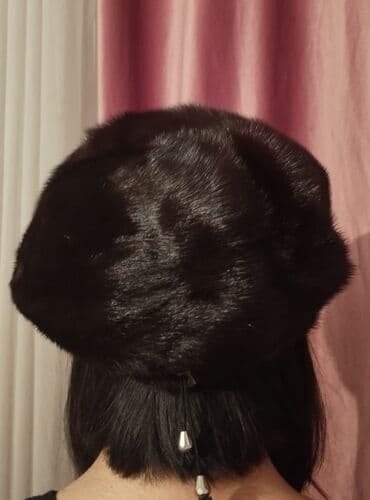 фетровые береты: Беретка, шапка! Натуральная норка. Сзади регулируется. Бренд — 3