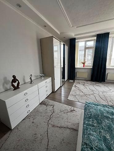 Квартиры: 2 комнаты, 95 м², 6 мкр 3 этаж, Евроремонт — 3