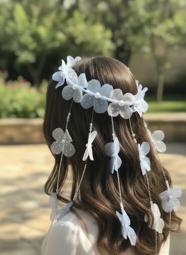 Аксессуар для волос, Детские, Материал: Текстиль