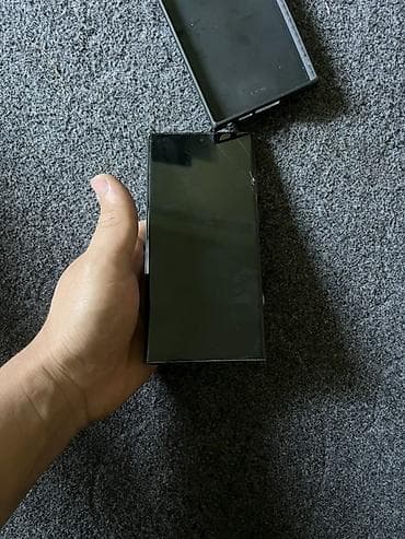 Техника и электроника: Samsung Galaxy S23 Ultra, Б/у, 256 ГБ, цвет - Черный — 3
