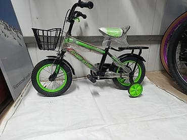 gx 470: Детский велосипед, 4-колесный, 4 - 6 лет, Для мальчика, Б/у — 1