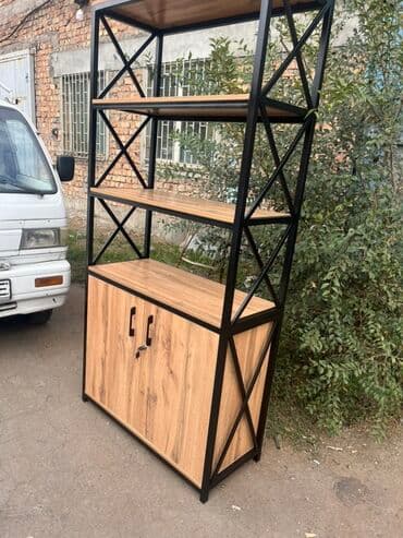 оборудование для бутика: Стеллаж Для игрушек, Лофт, 2000 см * 1000 см * 380 см, 
Новый — 120